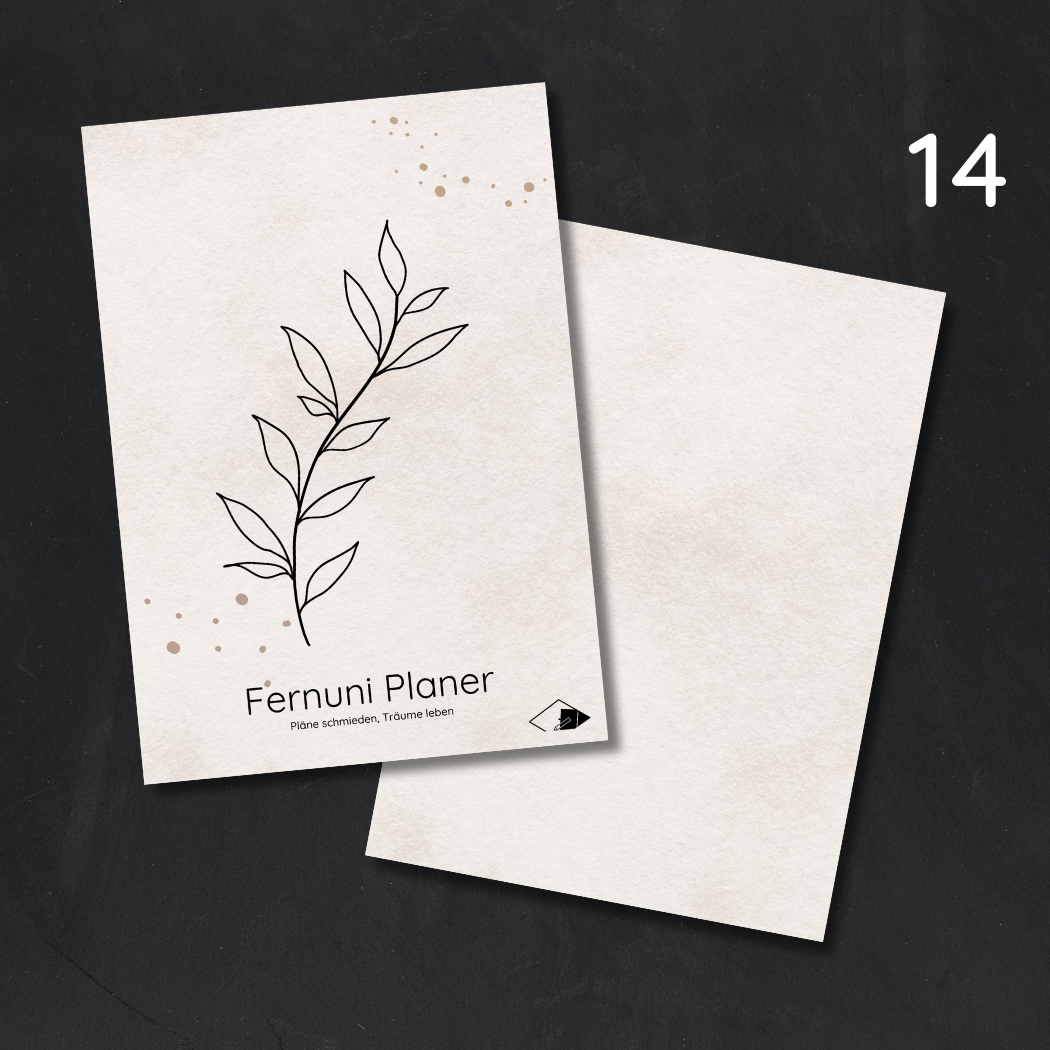 Fernuni Planer Cover Kollektion: Gestalte deinen individuellen Planer