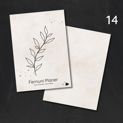 Fernuni Planer Cover Kollektion: Gestalte deinen individuellen Planer