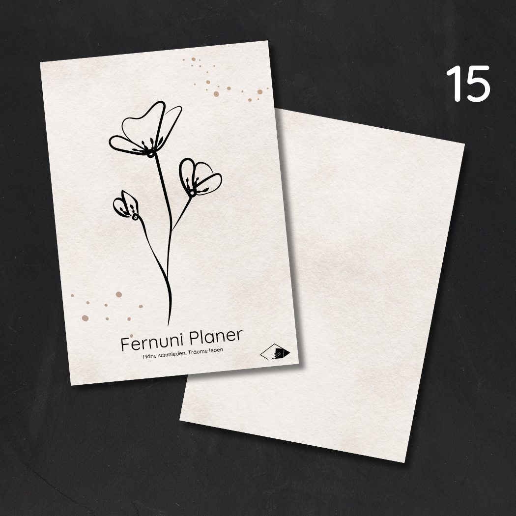 Fernuni Planer Cover Kollektion: Gestalte deinen individuellen Planer
