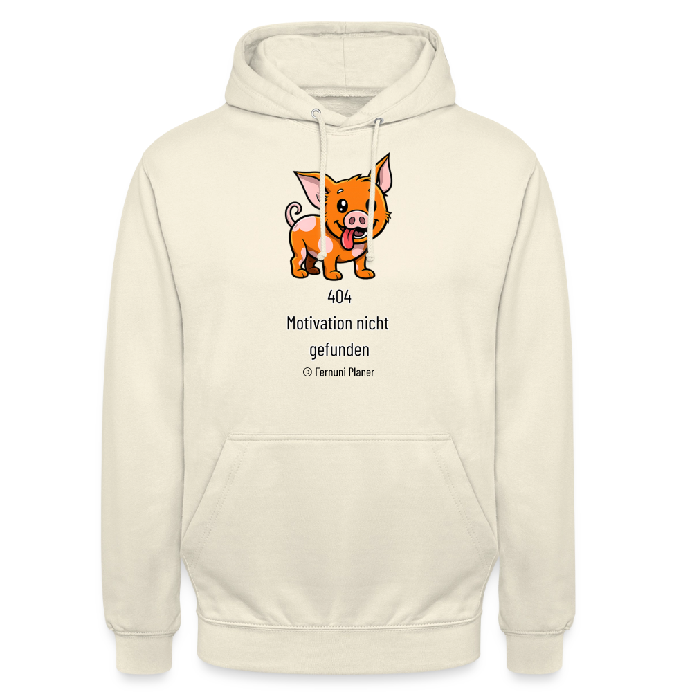 Unisex Hoodie Schweinehund 404 - Vanille-Milchshake