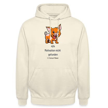 Unisex Hoodie Schweinehund 404 - Vanille-Milchshake