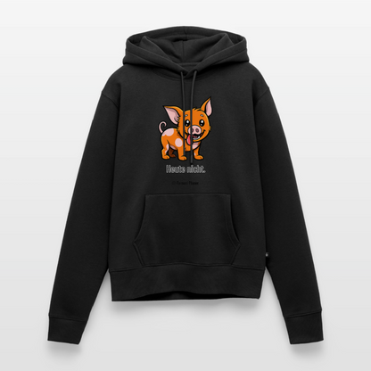 Unisex Hoodie Schweinehund Heute nicht - Schwarz