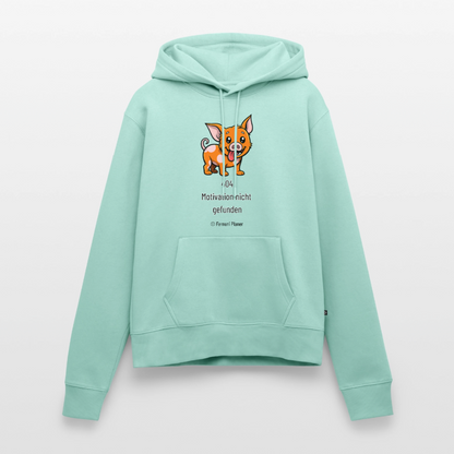 Frauen Premium Hoodie Schweinehund 404 - Mint 