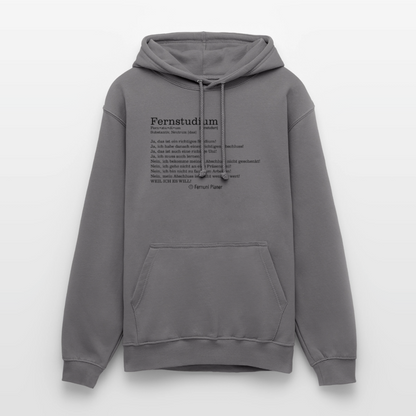Unisex Hoodie Fernstudium - Mittelgrau