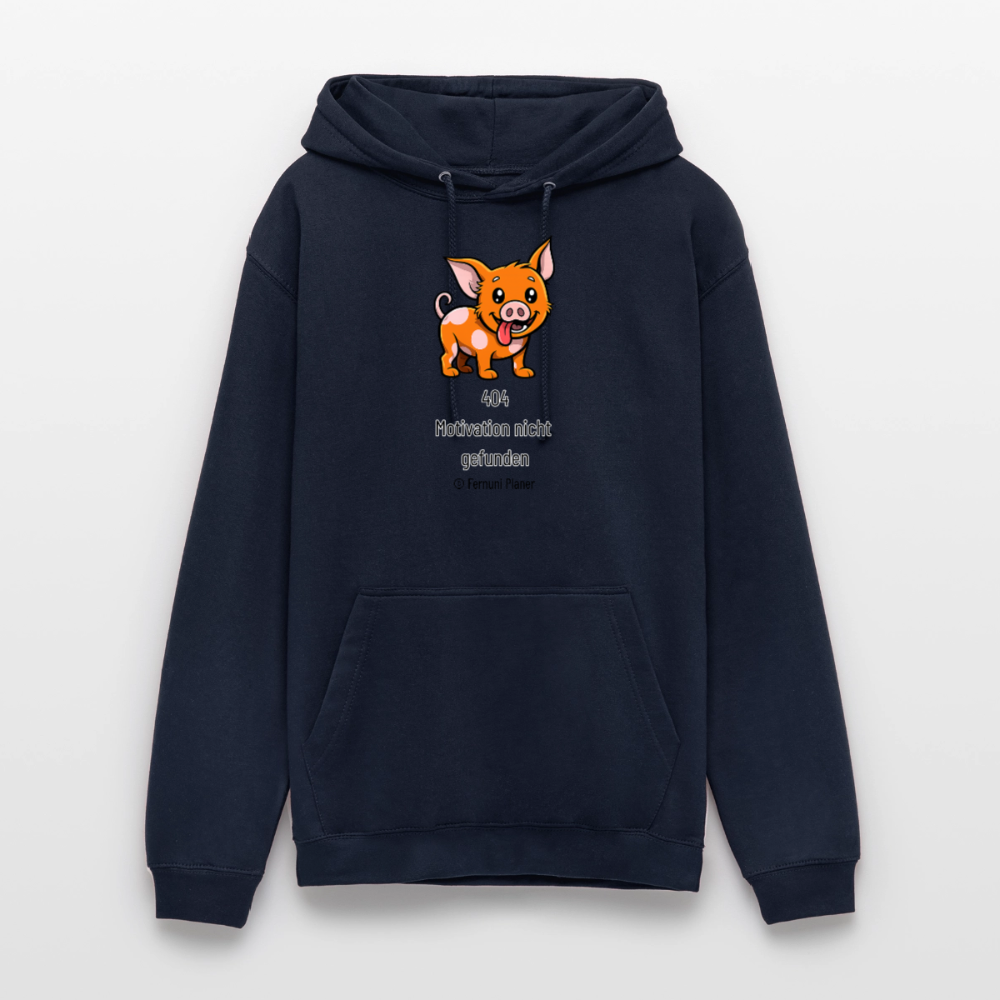 Unisex Hoodie Schweinehund 404 - Navy