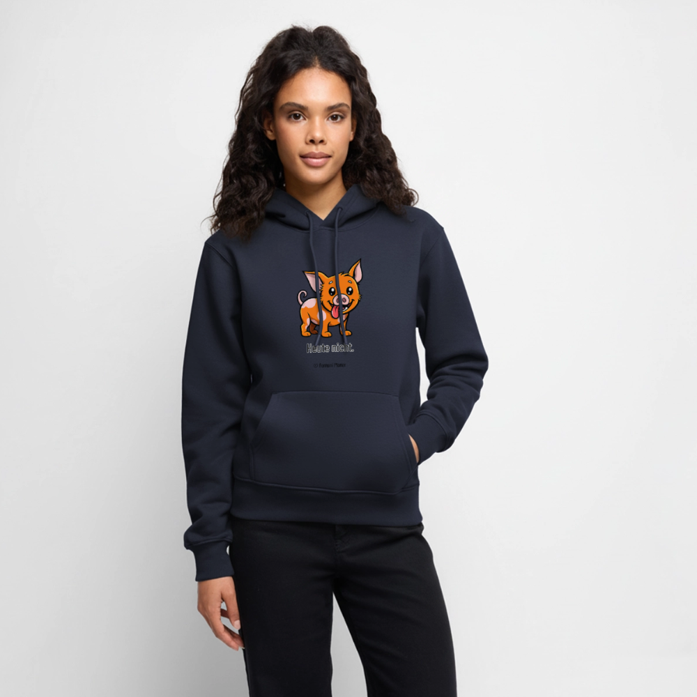 Unisex Hoodie Schweinehund Heute nicht - Navy
