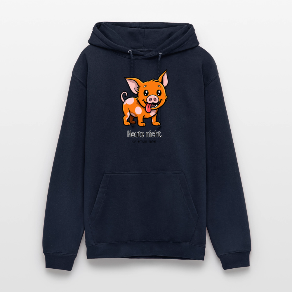 Unisex Hoodie Schweinehund Heute nicht - Navy