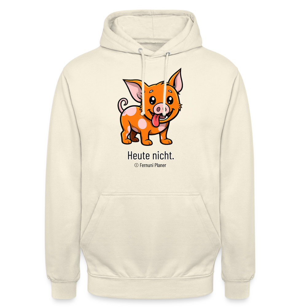 Unisex Hoodie Schweinehund Heute nicht - Vanille-Milchshake