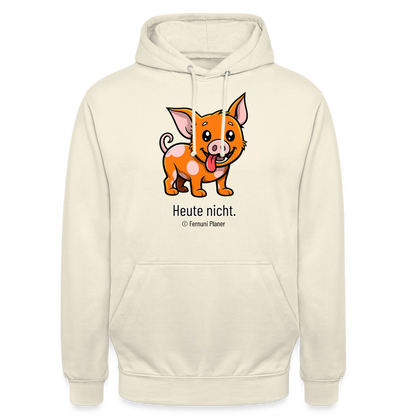 Unisex Hoodie Schweinehund Heute nicht - Vanille-Milchshake