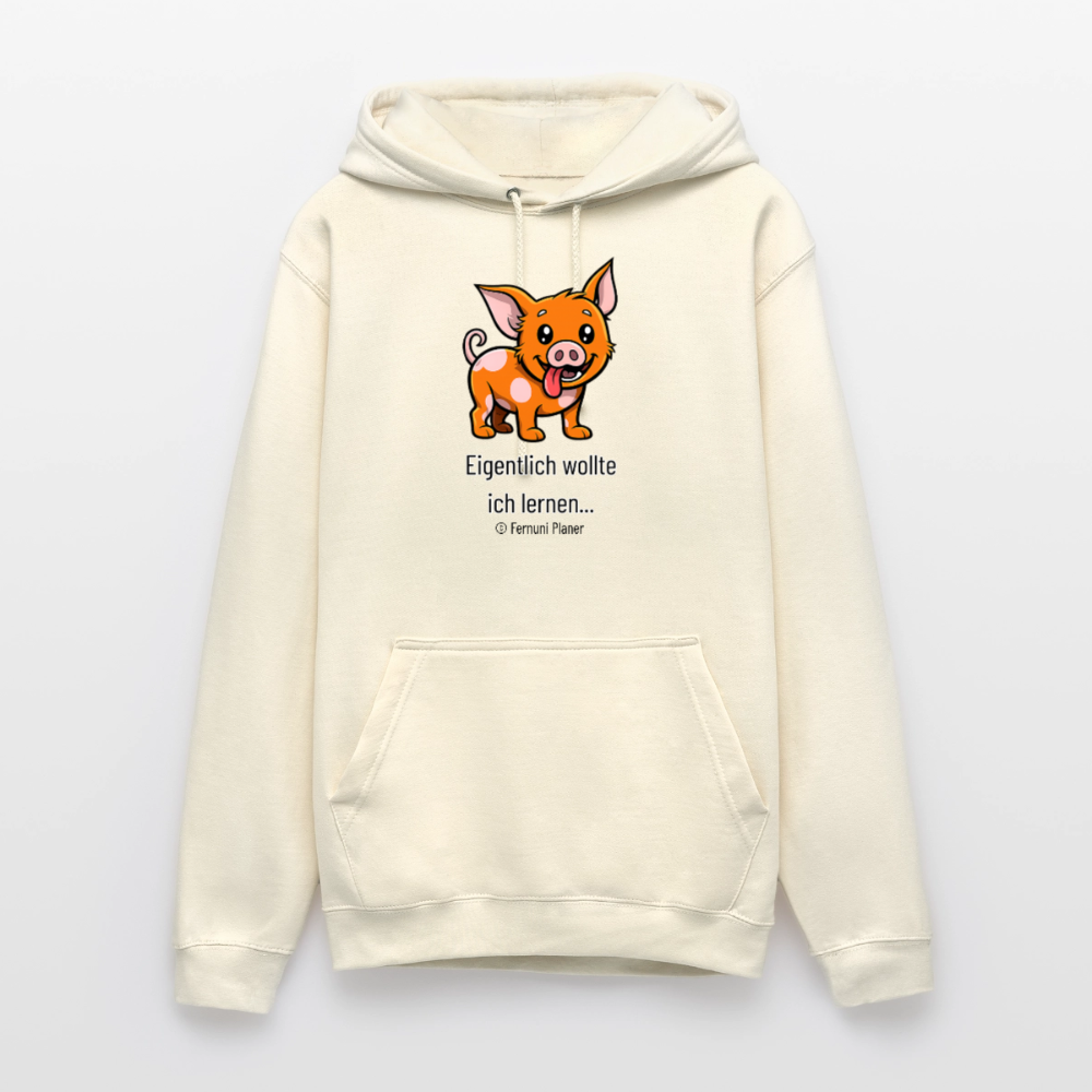 Unisex Hoodie Schweinehund Eigentlich - Vanille-Milchshake