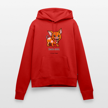 Unisex Hoodie Schweinehund Heute nicht - Rot