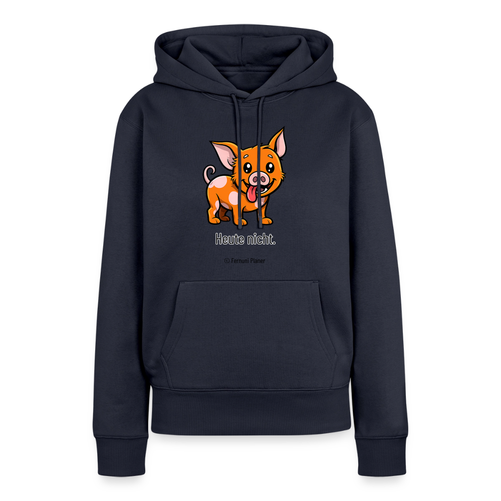 Unisex Hoodie Schweinehund Heute nicht - Navy