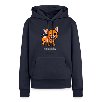 Unisex Hoodie Schweinehund Heute nicht - Navy
