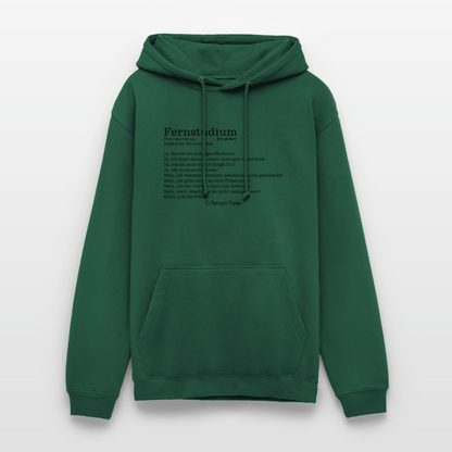 Unisex Hoodie Fernstudium - Flaschengrün