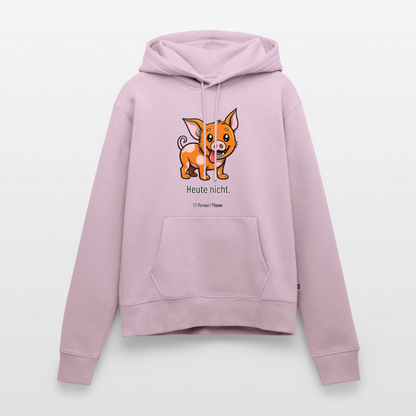 Unisex Hoodie Schweinehund Heute nicht - Altrosa