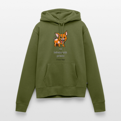 Frauen Premium Hoodie Schweinehund 404 - Khaki