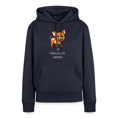 Frauen Premium Hoodie Schweinehund 404 - Navy