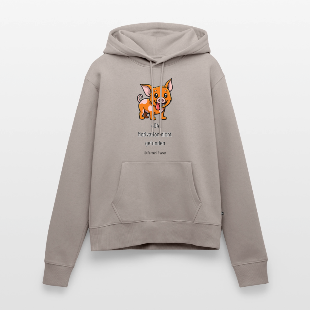Frauen Premium Hoodie Schweinehund 404 - Taupe
