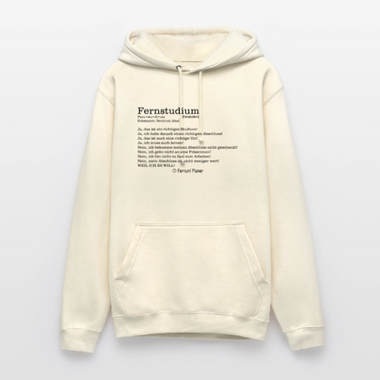 Unisex Hoodie Fernstudium - Vanille-Milchshake