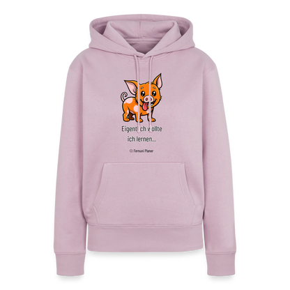 Frauen Premium Hoodie Schweinehund Eigentlich - Altrosa