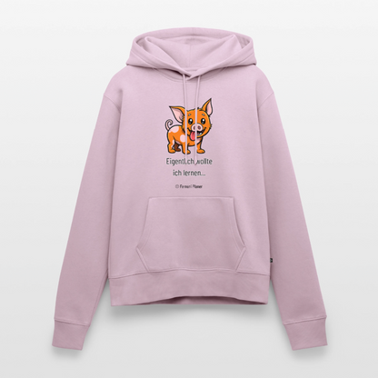 Frauen Premium Hoodie Schweinehund Eigentlich - Altrosa