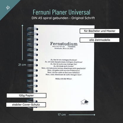 Fernuni Planer Universal - Original A5