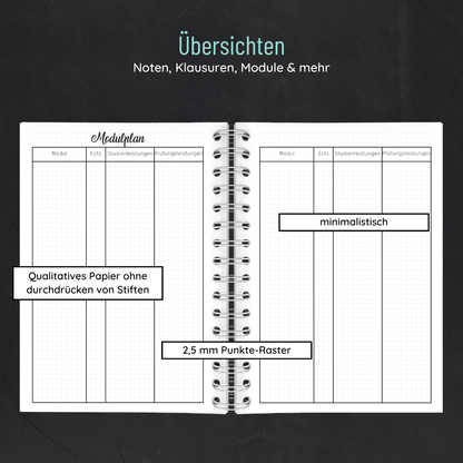 Fernuni Planer IU Edition Master 120 ECTS - Kalligraphie A5