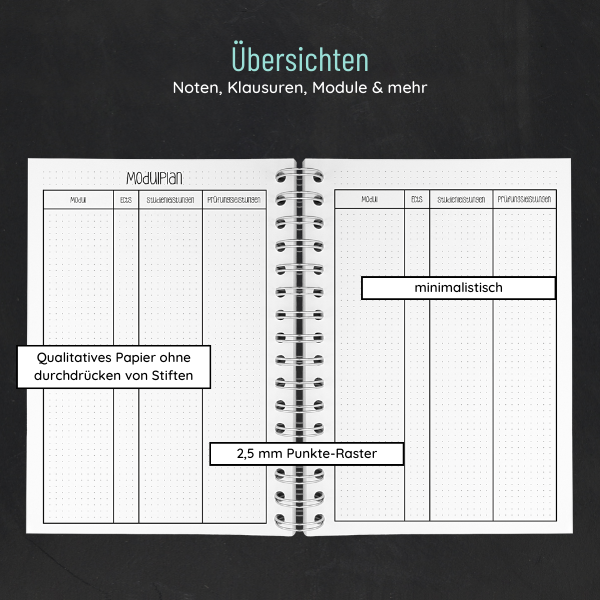 Fernuni Planer IU Edition Master 60 ECTS - Original A5
