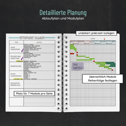 Fernuni Planer IU Edition Master 60 ECTS - Original A5