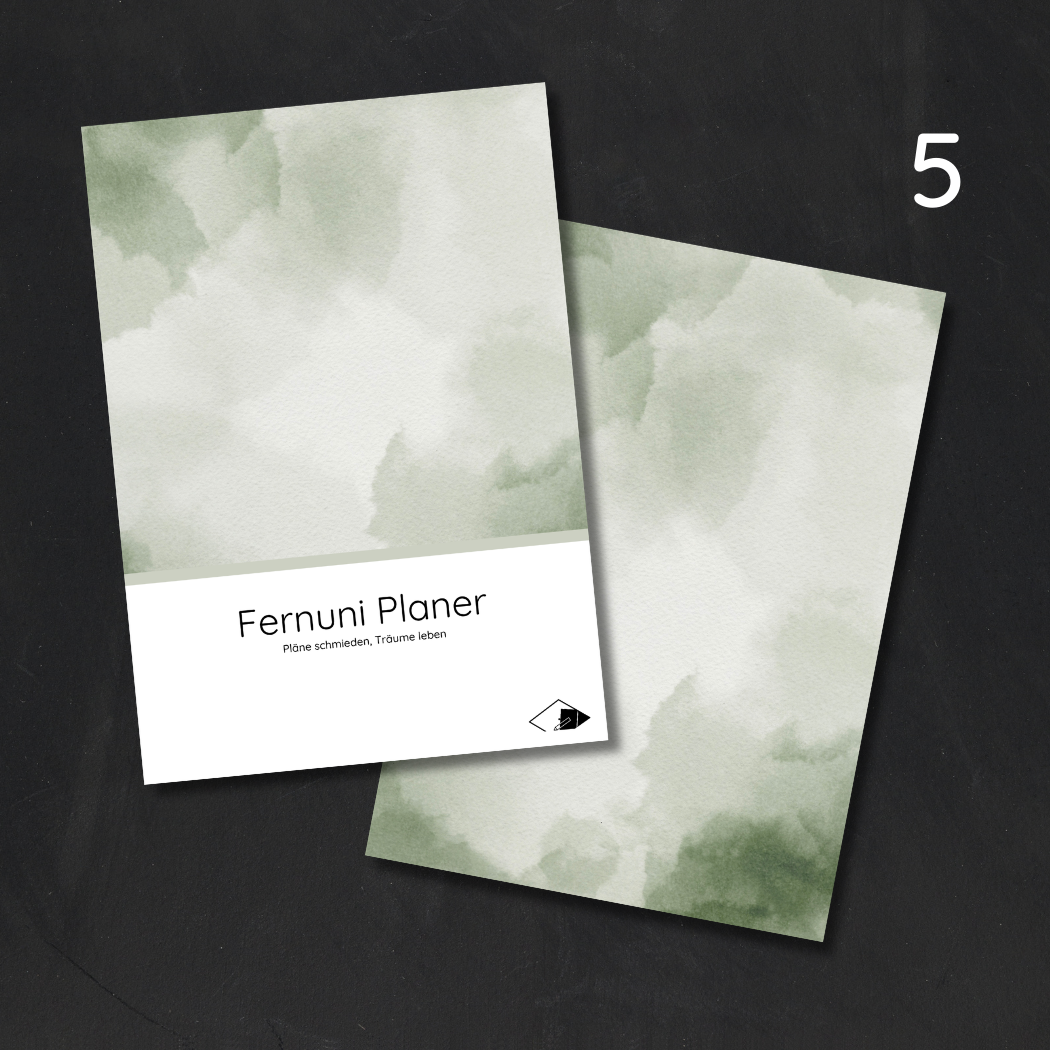 Fernuni Planer Cover Kollektion: Gestalte deinen individuellen Planer