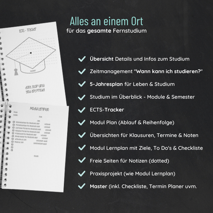 Fernuni Planer Classic Master 60 ECTS - Original A4