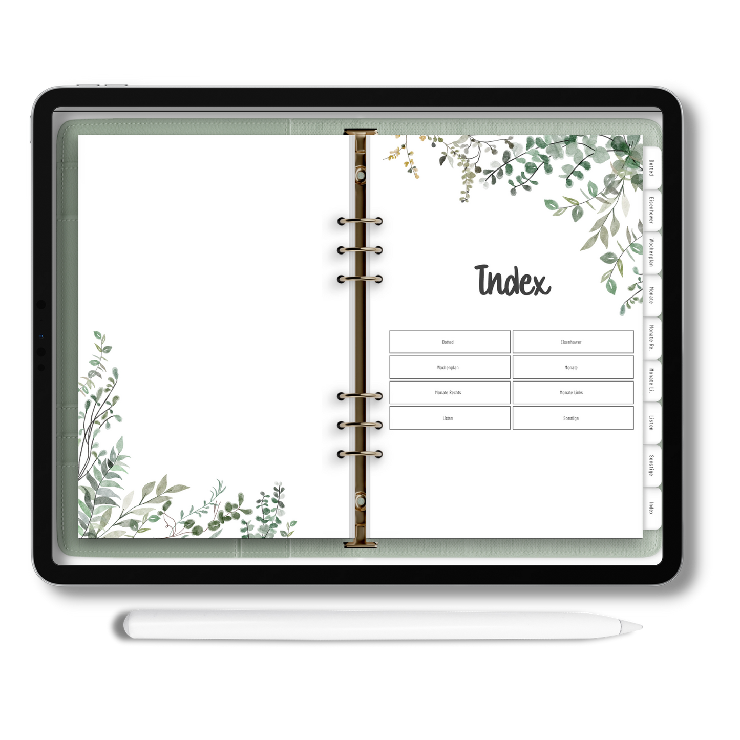 Digitales Notizbuch: optimiert für Tablet & digitale Planung