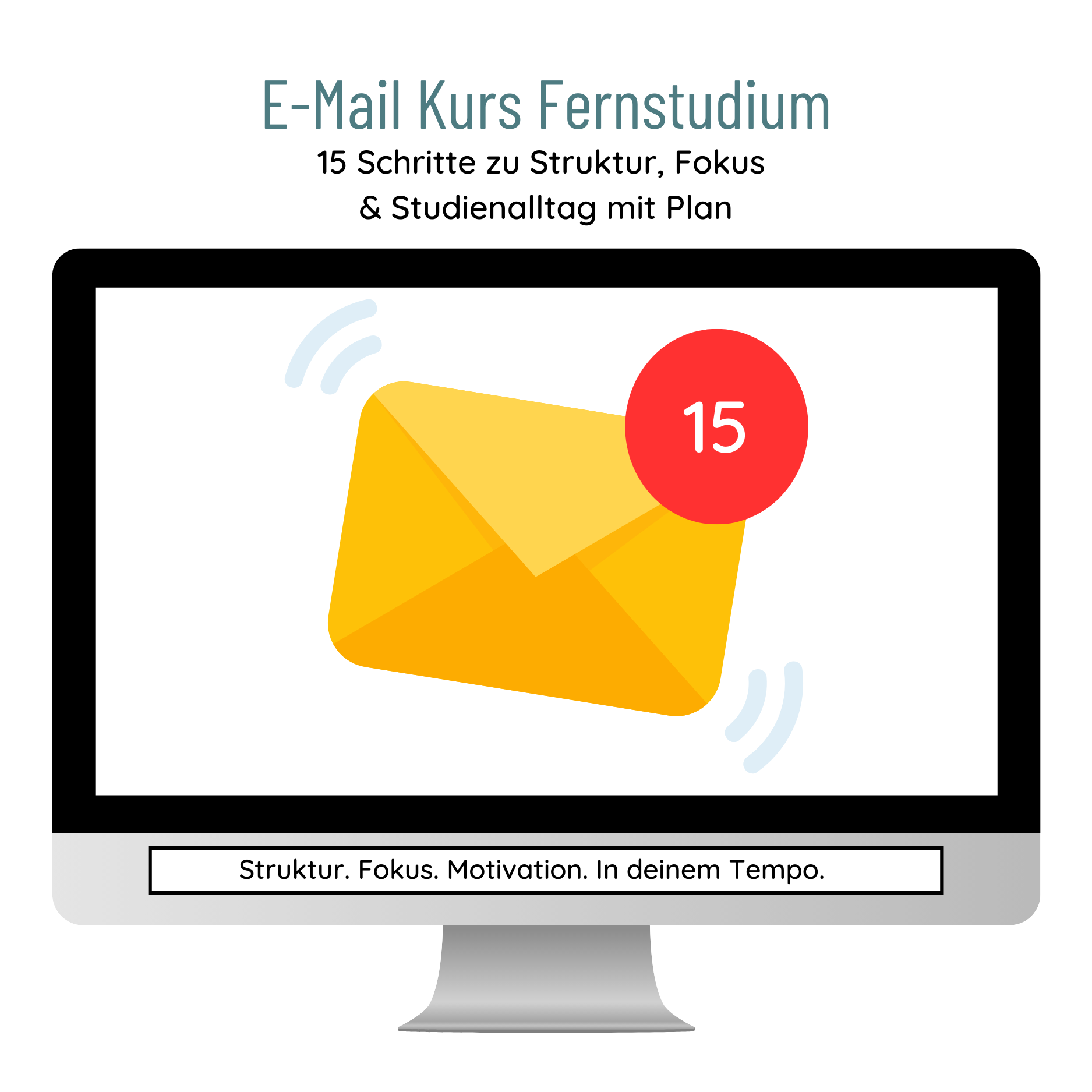 E-Mail Kurs Fernstudium Produktbild