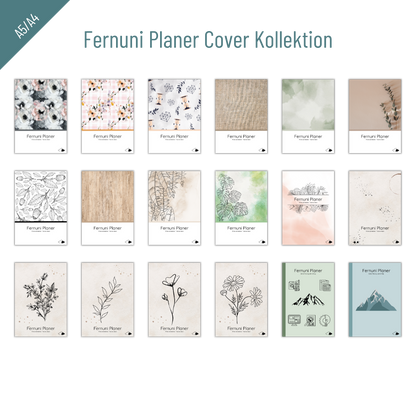 Fernuni Planer Cover Kollektion: Gestalte deinen individuellen Planer