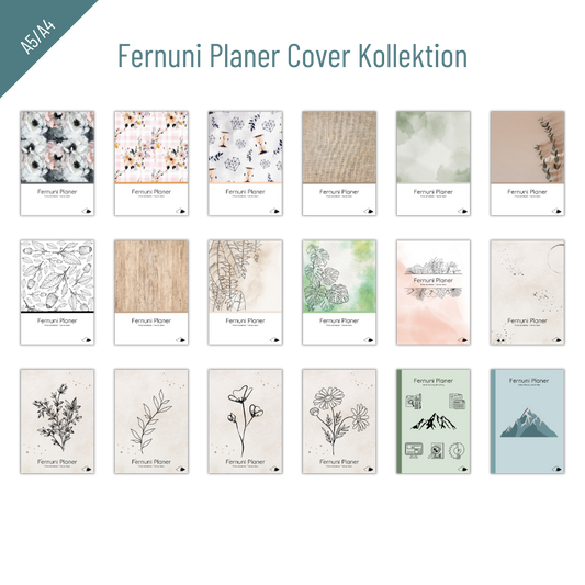Fernuni Planer Cover Kollektion: Gestalte deinen individuellen Planer