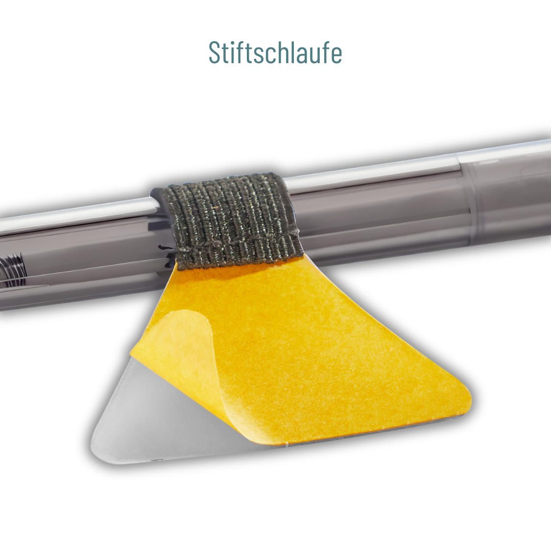 Stiftschlaufe selbstklebend: ideal für Planer, Kalender & Notizbücher