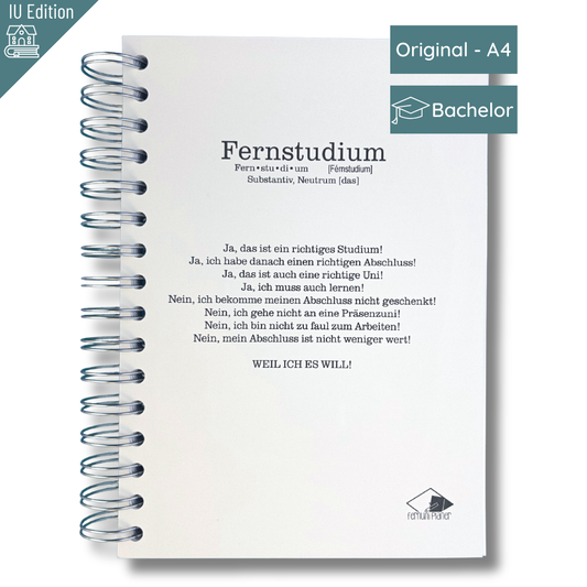 Fernuni Planer IU Edition Bachelor - Original A4
