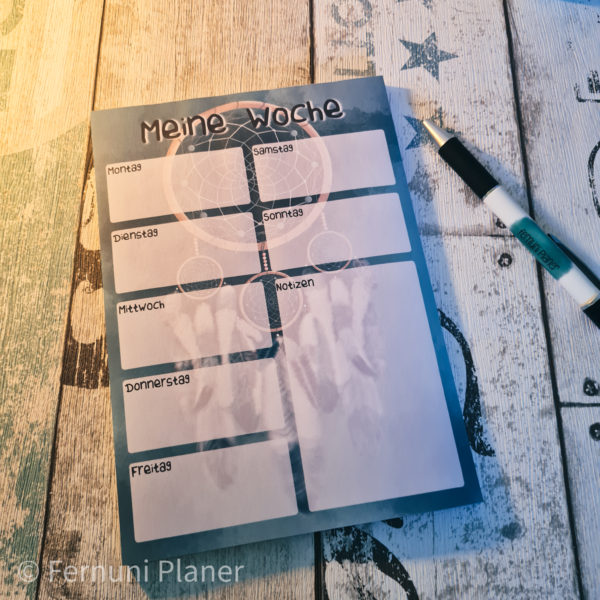 Notizblock "Meine Woche" – Bild 2