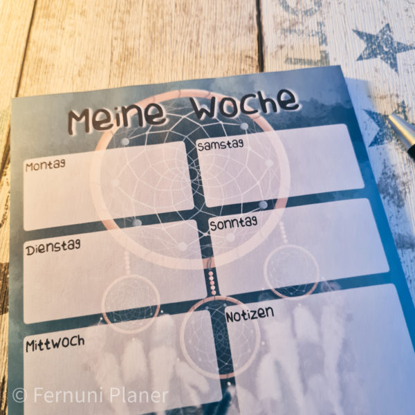 Notizblock "Meine Woche" – Bild 3