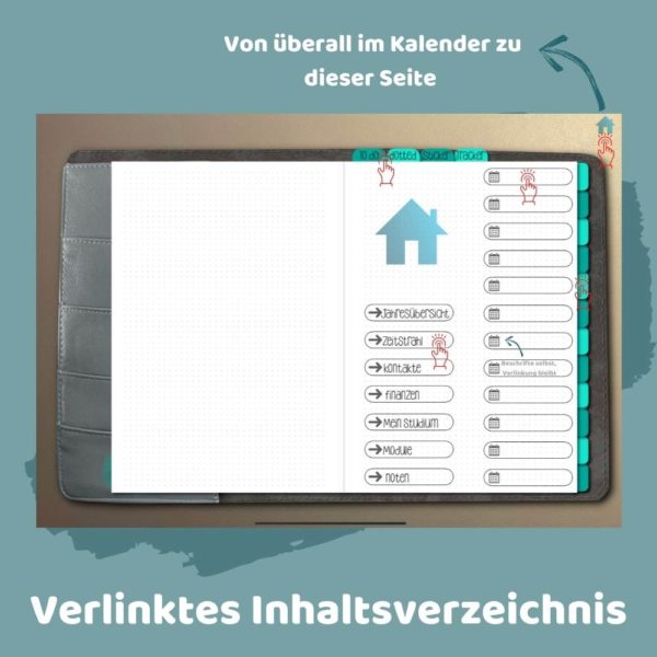 Digitaler Fernuni Kalender für iPad Goodnotes, Notability... [Digital] – Bild 2