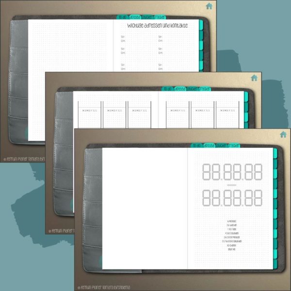 Digitaler Fernuni Kalender für iPad Goodnotes, Notability... [Digital] – Bild 3