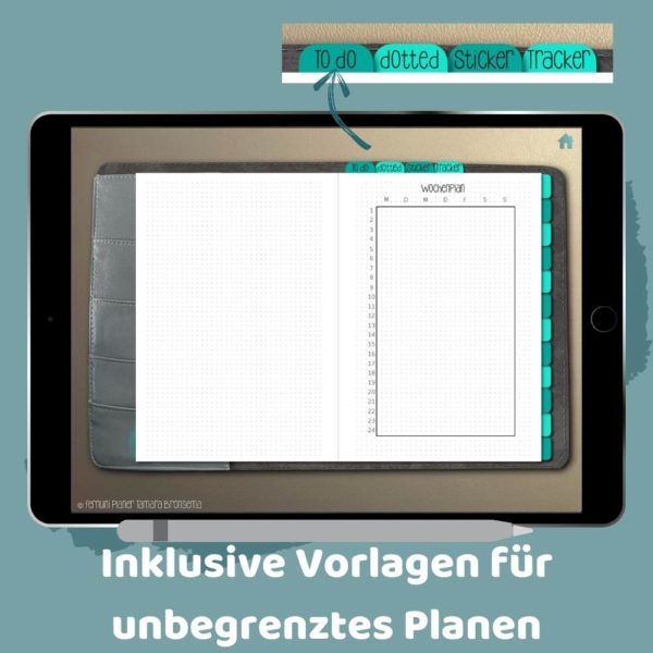 Digitaler Fernuni Kalender für iPad Goodnotes, Notability... [Digital] – Bild 5