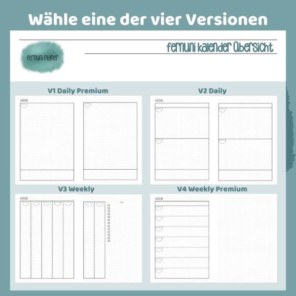 Digitaler Fernuni Kalender für iPad Goodnotes, Notability... [Digital] – Bild 7