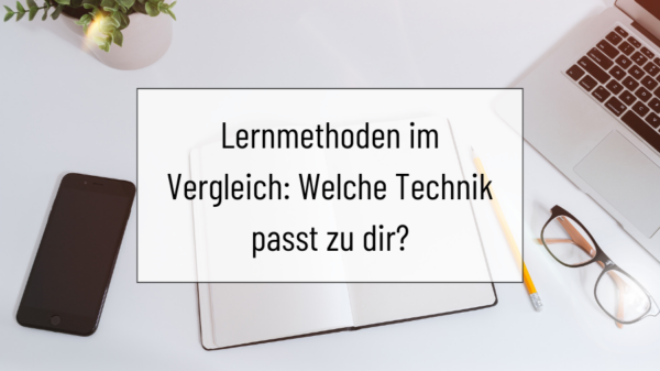 Blog Titelbild Lernmethoden im Vergleich